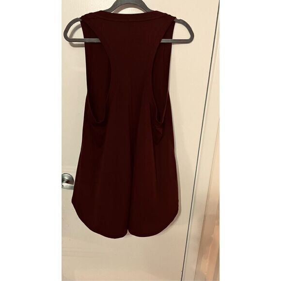 Athleta Burgundy Activewear top womens size S - Picture 6 of 10